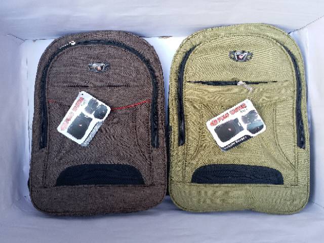 Tas Punggung Ransel Polo Water kanvas Original produk