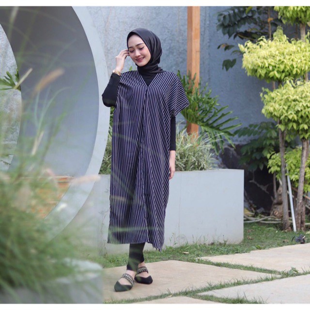 STRIPE VNECK TUNIK