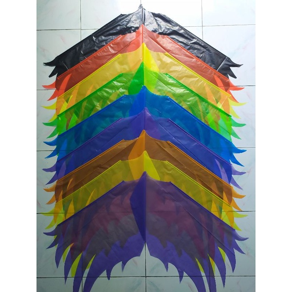 LAYANG LAYANG LIPAT BURUNG (KERANGKA FULL FIBER RUJI)