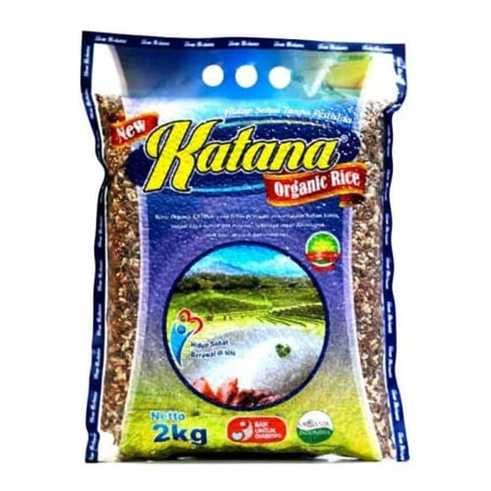 

Spesial KATANA ORGANIC RICE Mix Rice 2kg Trendi