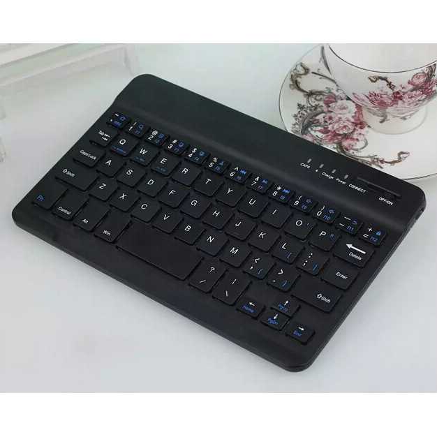 Keyboard Wireless Bluetooth Rechargeable / Keyboard Pc Komputer Laptop Tablet ipad Android Tv Mechanical Wireless Mini Rgb / Keyboard Gaming Mini Universal Bluetooth Hp LED Robot / Keyboard Mini Isi Ulang Baterai Modern tanpa Kabel Murah Original