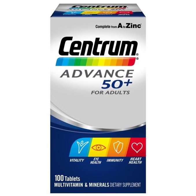 Centrum Advance 50+ - 100 caps Lc