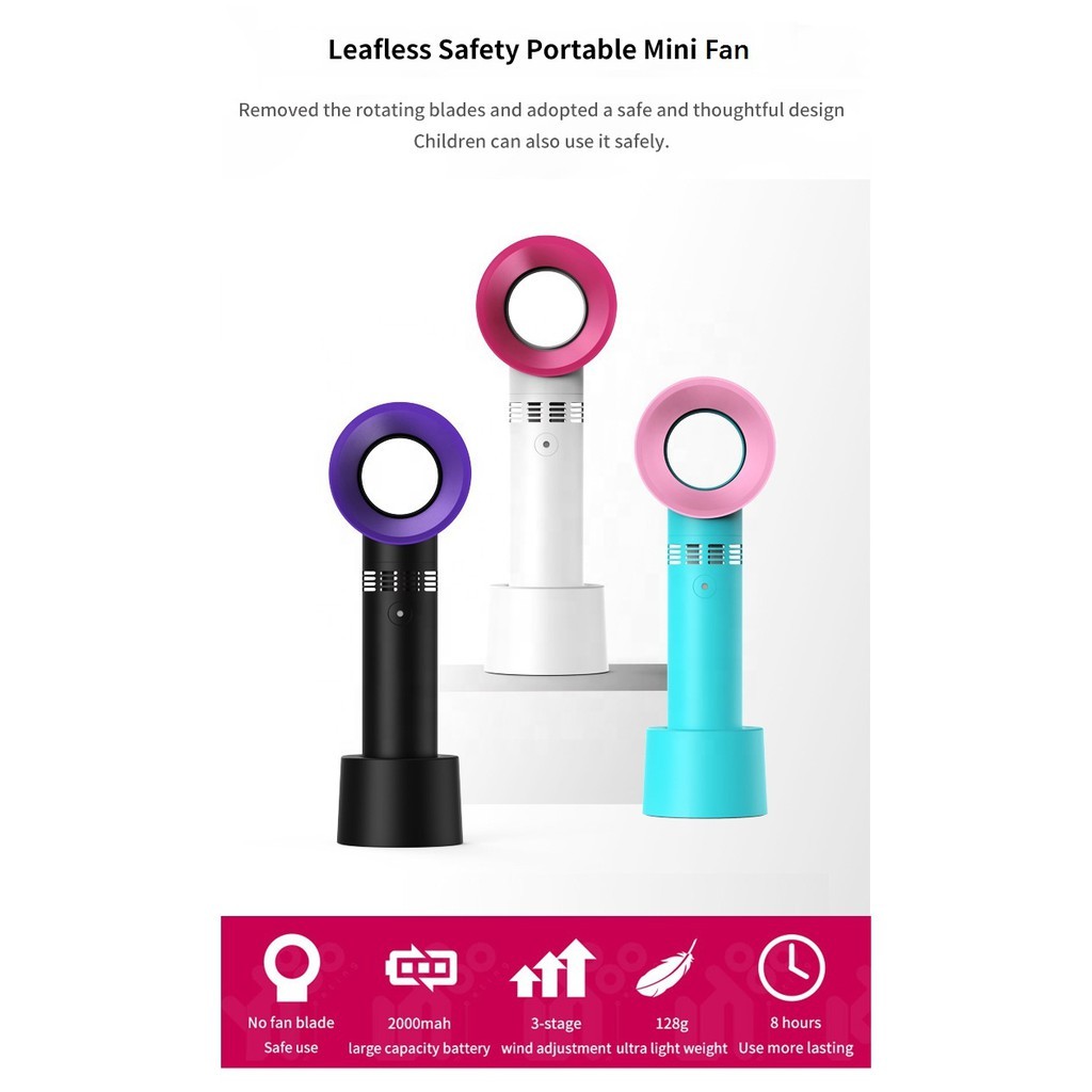 KIPAS ANGIN korea tanpa baling - BLADELESS fan MINI HANDHELD Zero9 - BUKAN DYSON - leafless kipas angin tangan - kipas angin pengering make up riasan - kipas angin pengering lem bulu mata - kipas angin mini genggam