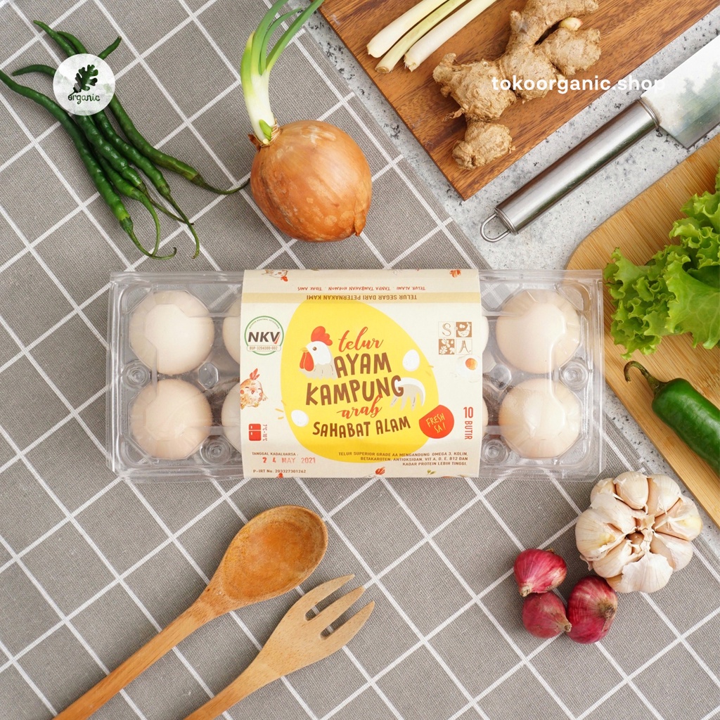 

Telur Ayam Kampung 10 butir - sahabat alam