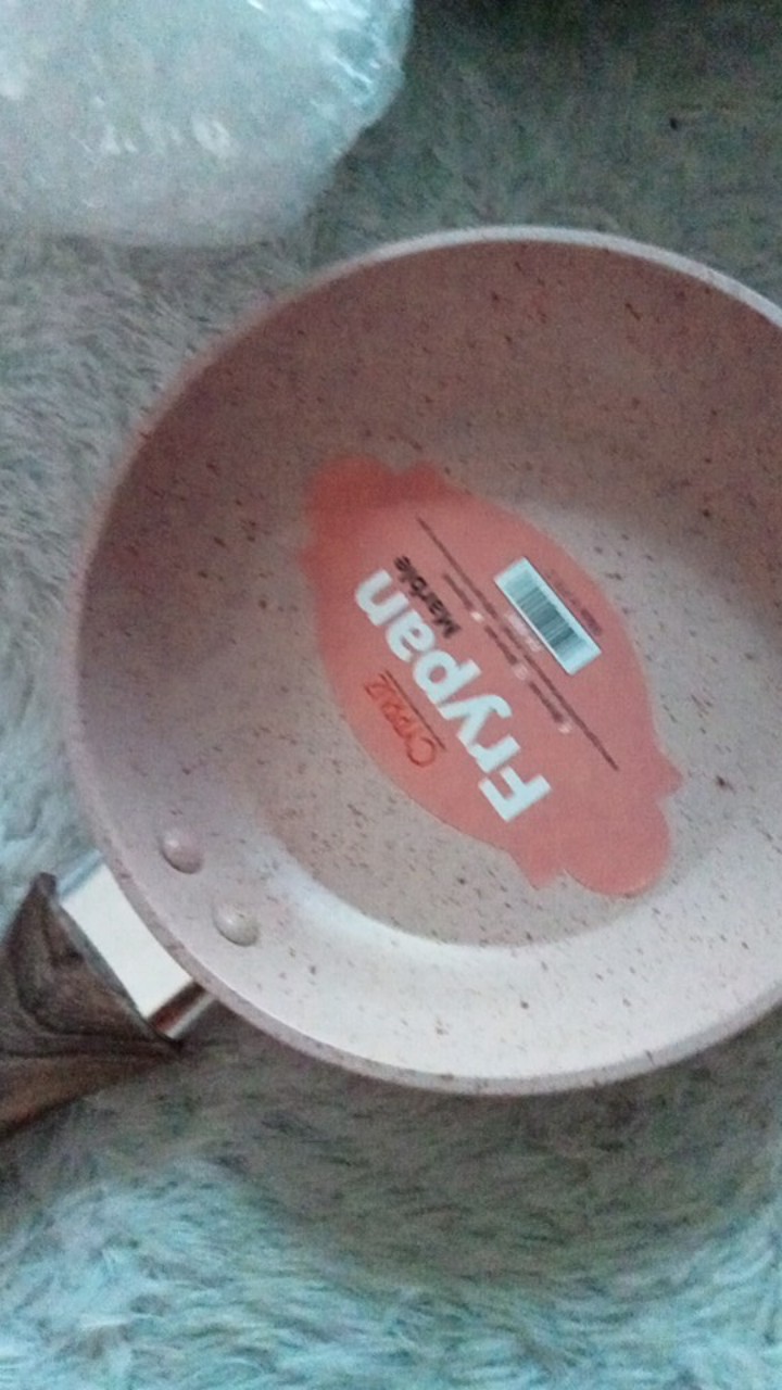 Frying Pan Fry Pan Panci Wajan Kuali Marble Anti Lengket Dengan Tutup Cypruz Brand Belgium.