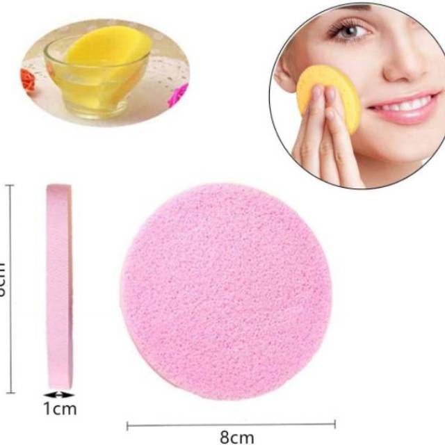 spons kentang sponge stick make up facial