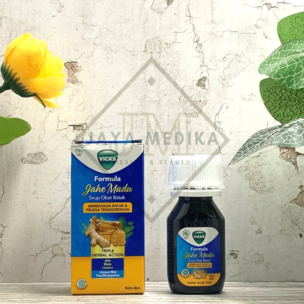 Vicks Formula Jahe Madu Sirup 28 ml - Meredakan Batuk