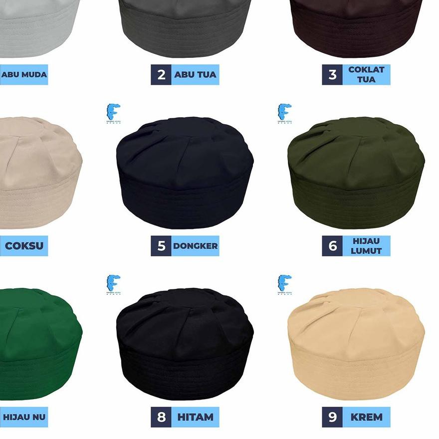 TERBARU.. 12.12  Grosir Termurah Peci HQ Original Aha Habib Syech Peci Aha Peci Kain  <<>>