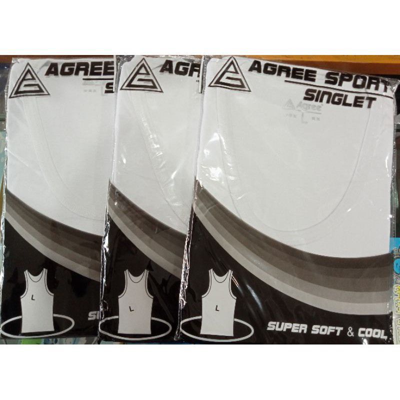 SINGLET AGREE COWOK || SINGLET AGREE DEWASA || SINGLET AGREE