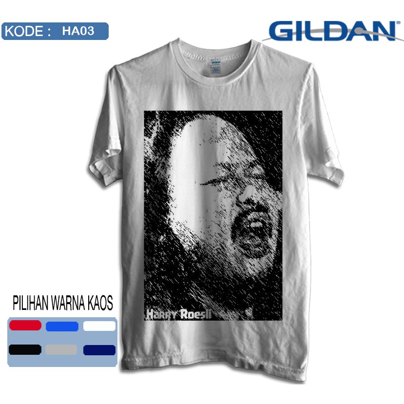 Kaos harry roesli original gildan softstyle ha03