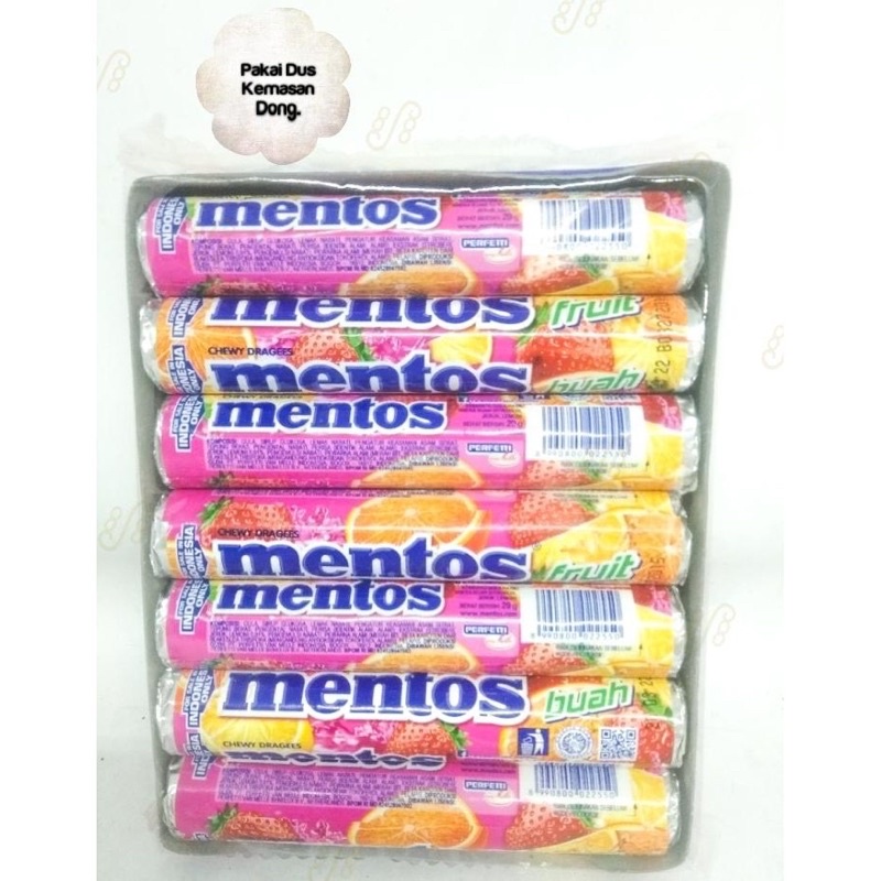 Mentos Roll say 2x29gr All varian komplit