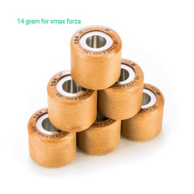 Roller 14 gram xmax forza TDR - roller cvt 14 gram