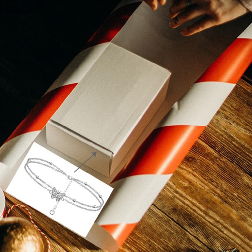 Preva Perhiasan Musim Panas Berlapis Perak Rantai Dapat Disesuaikan Manik-Manik Hati Pantai