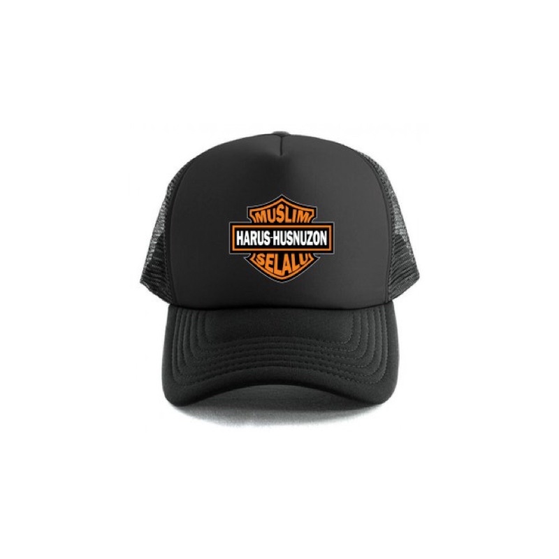 Topi Trucker Muslim Selalau Harus Husnuzon