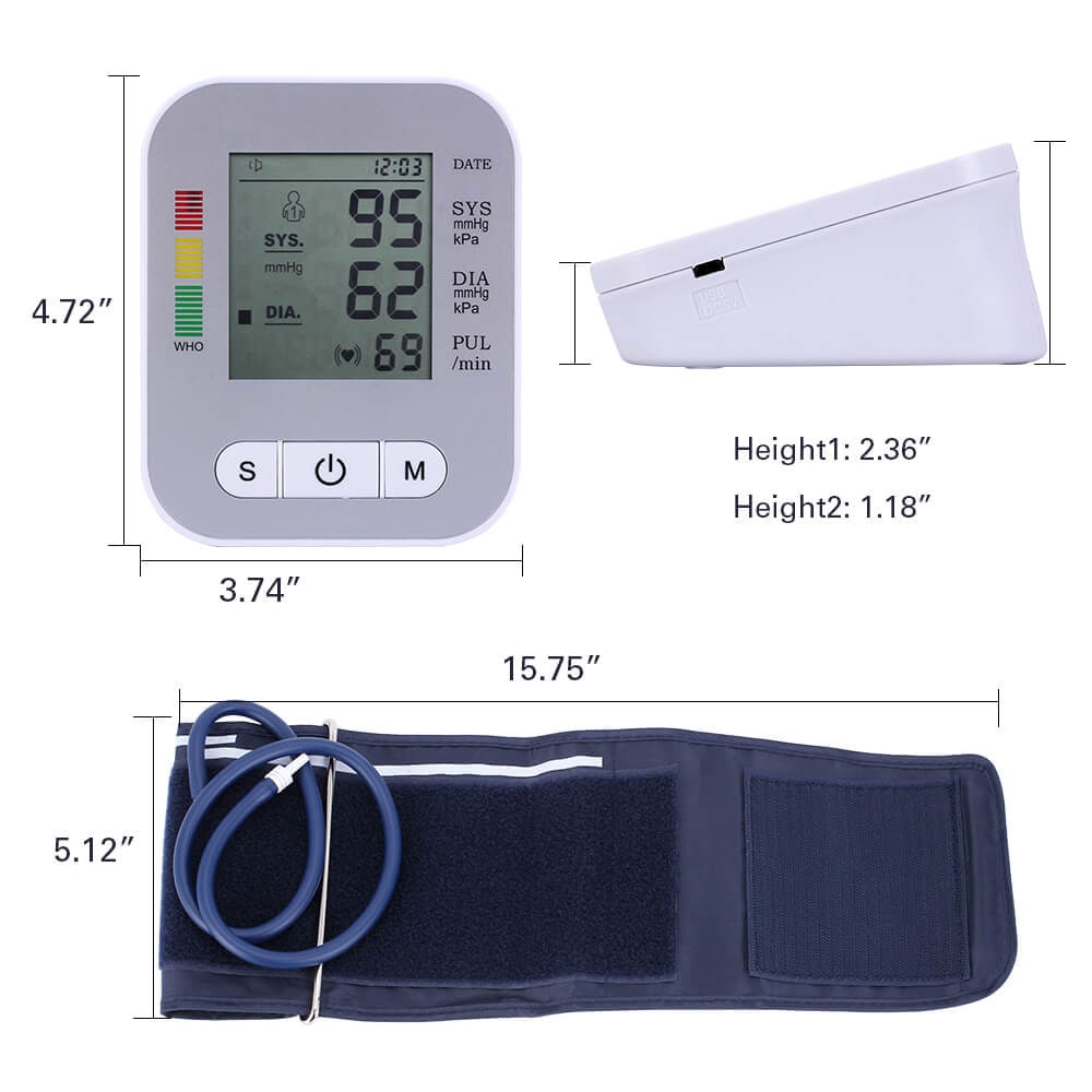 TaffOmicron Pengukur Tekanan Darah Blood Pressure with Voice - RAK289