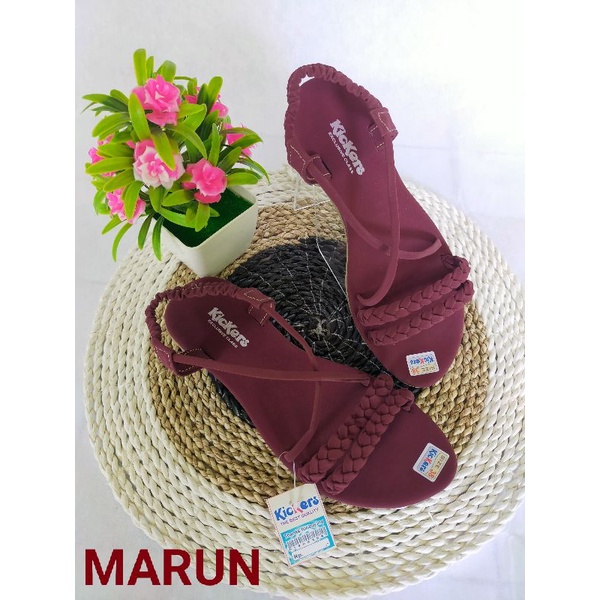 SANDAL KICKERS MURAH LET KEPANG WANITA