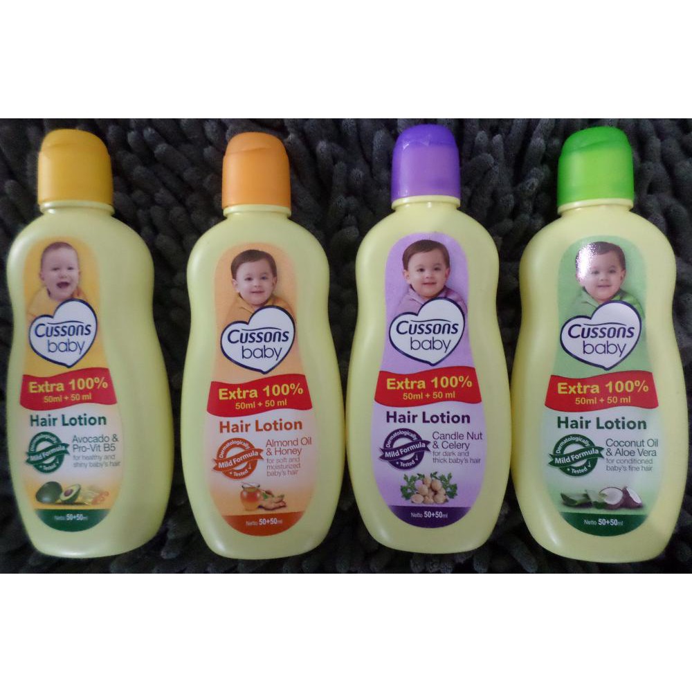 hair lotion baby cussons