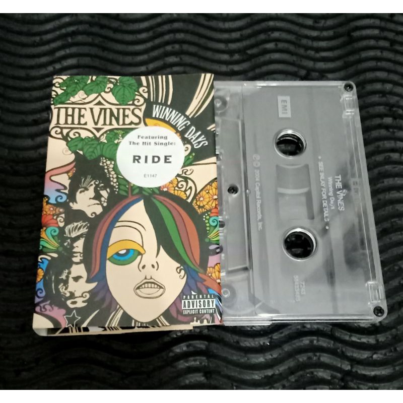 Kaset Pita Cassette Tape The Vines - winning days - Rock