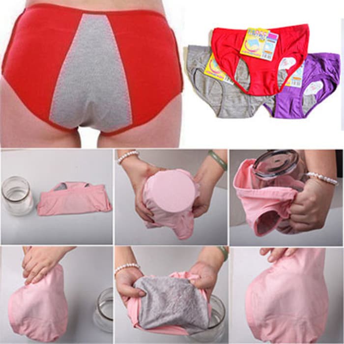 Celana Dalam Wanita Haid Menstruasi JUMBO SIZE/Anti Bocor