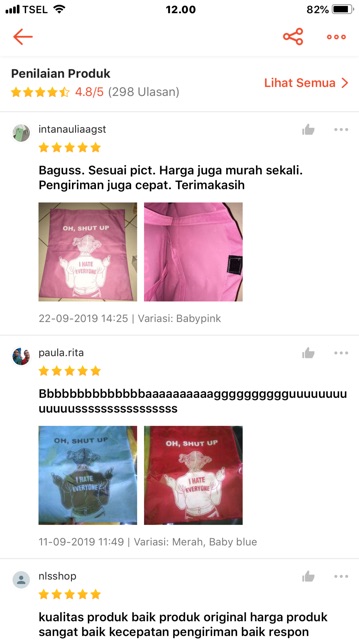 Tote Shut Up ( Trend untuk sekolah &amp; Jalan jalan )