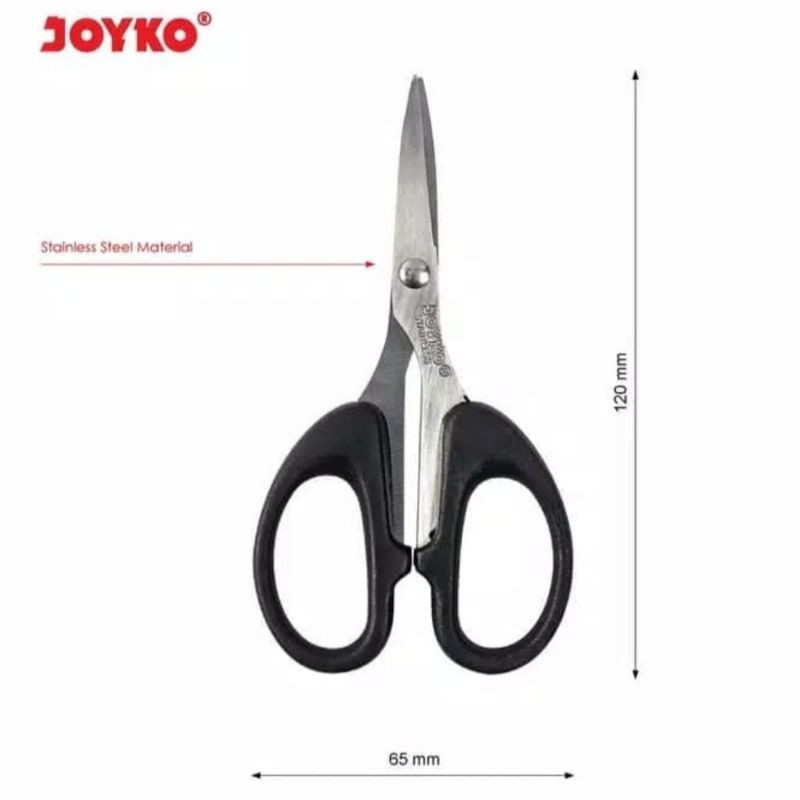 

Gunting Kecil Joyko SC-828 Stainless Scissors