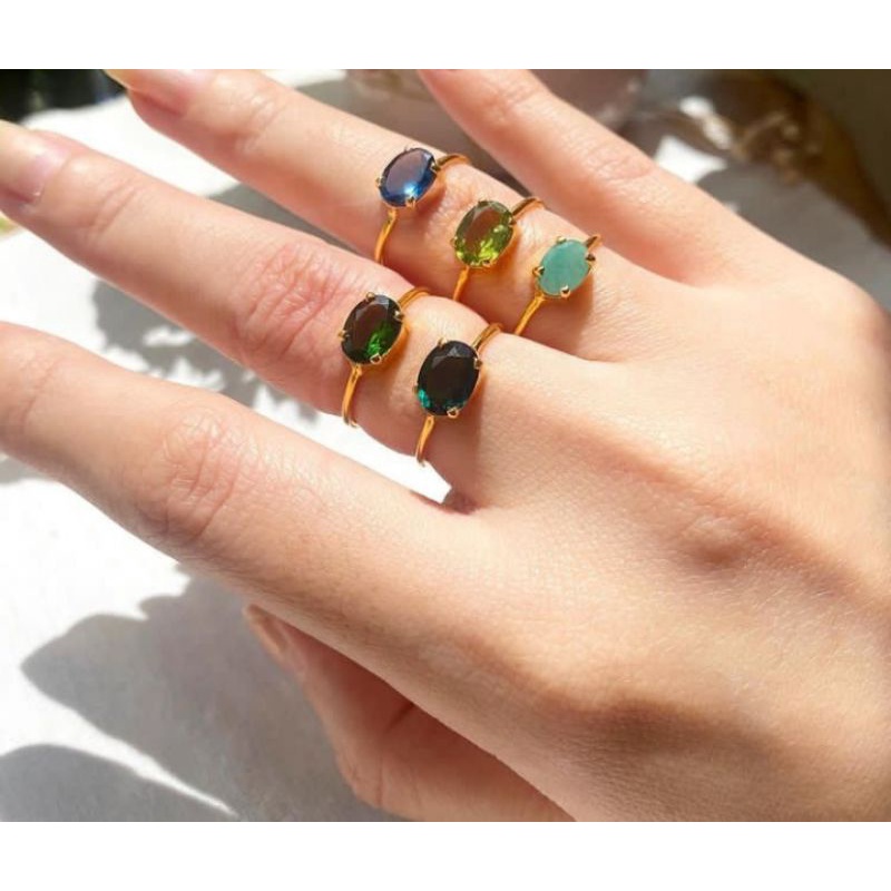 cincin batu cincin permata cincin perak cincin perak lapis emas