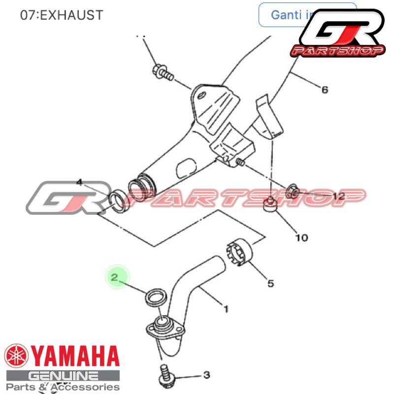 paket blok seher YP1 YP2 set f1zr original yamaha ori ygp fizr fiz f1z r boring piston assy boringan boring packing gasket