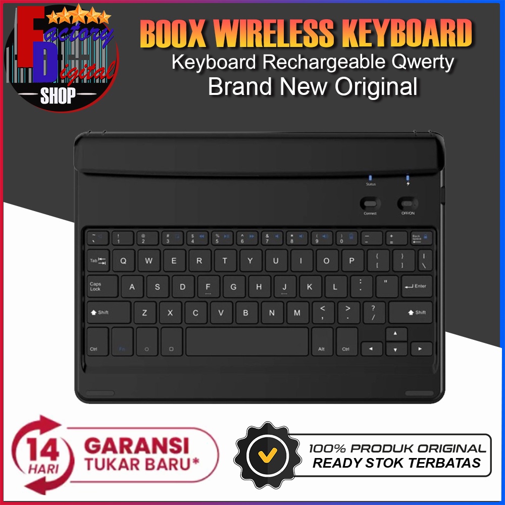 Onyx BOOX Bluetooth Keyboard Wireless Qwerty Rechargeble Keyboard