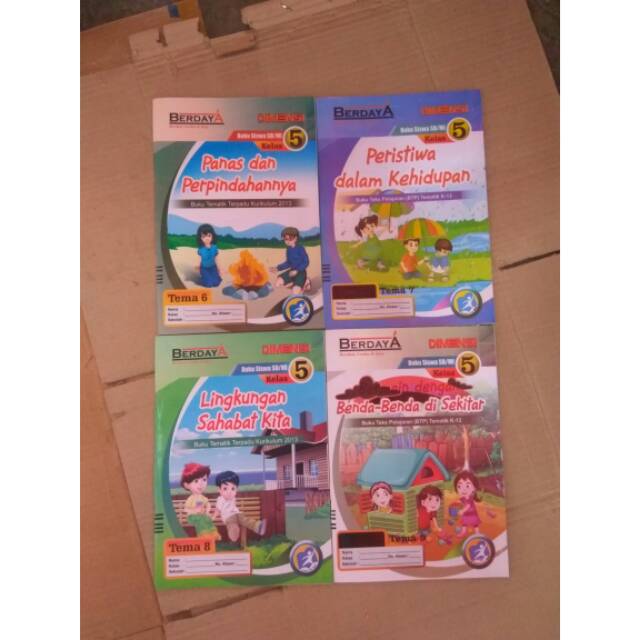 LKS Berdaya Tematik SD Kelas 5 Tema 6 7 8 9 Kurtilas