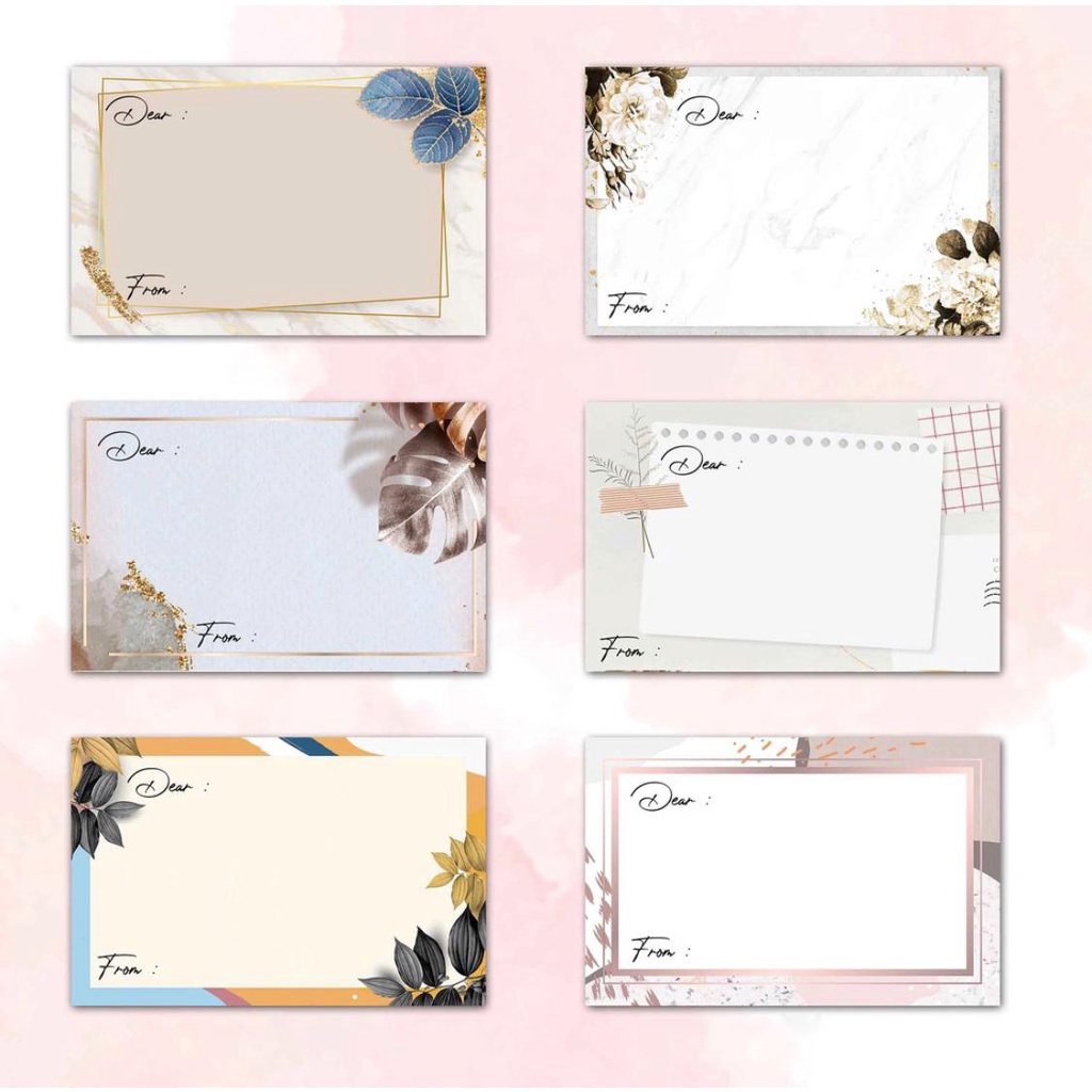( GIFT CARD ) Kartu ucapan/Birthday card/Card
