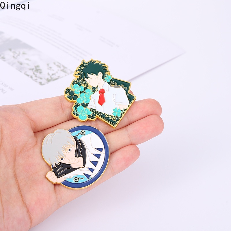 Bros Pin Enamel Desain Anime My Hero Academia Untuk Anak