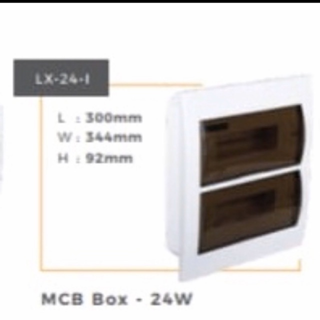 Box  MCB 24 group grup inbow
