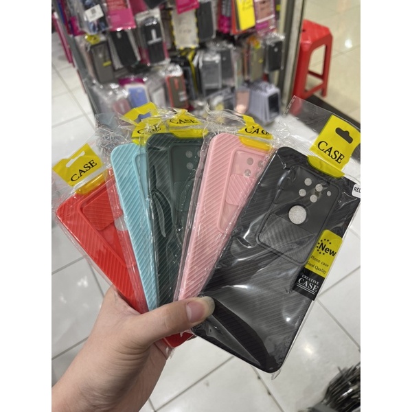 REDMI NOTE 10/10S/NOTE 10 PRO/NOTE 9/NOTE 9 PRO/X3 SOFTCASE CAMSHIELD SLIDE PENUTUP KAMERA BELAKANG