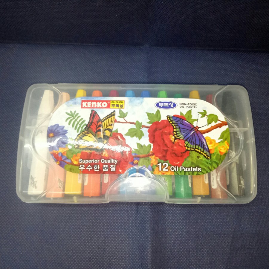 

Crayon Kenko 12 Warna Oil Pastel