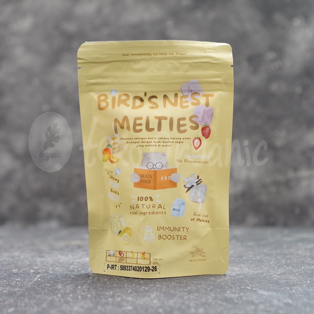 

Bird's Nest Melties 20gr - Sweet Peony