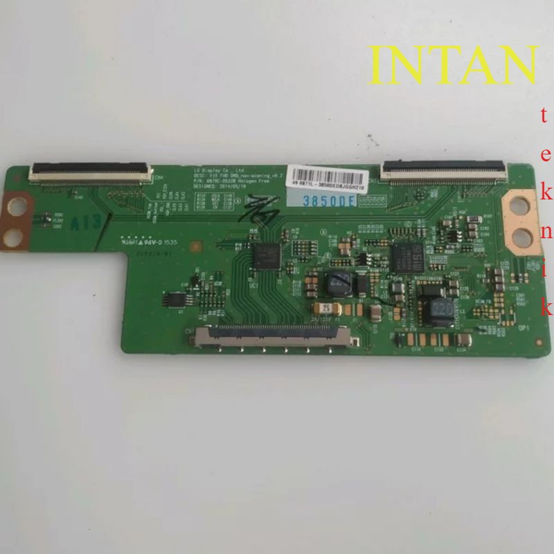 T con  - Ticon board logic tv led LG PANASONIC 43 -TH -43F302 43G302 43D306 -43C305 G -6870C 0532A o