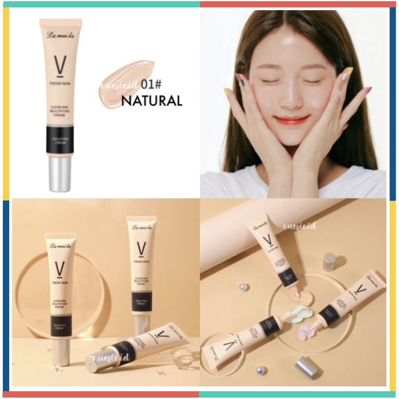 LAMEILA V Cream BB Krim Concealer Clear Beautifying Wajah LA100 3056