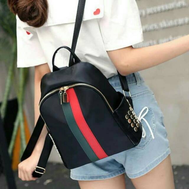 Tas Wanita Rancel Gucci GG birdella Style Nylon Code : WB VC BC 6317/9987