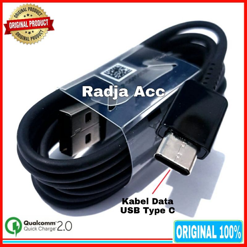 Kabel Data Samsung Galaxy A31 A51 Original 100% Fast Charging USB Type C