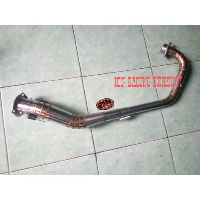 Pipa Leher knalpot SATRIA FU+Adaptor
