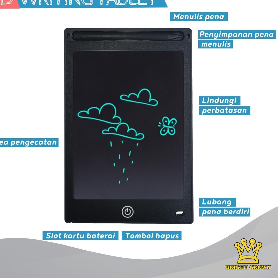 

Kekinian Bright Crown LED Writing Tablet / Drawing Pad / Papan Tulis Gambar Mainan Edukasi 8.5Inci/5 MOTIF ✓