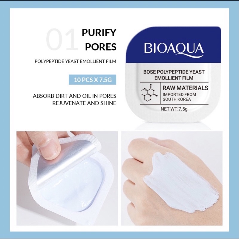 BIOAQUA BOSE POLYPEPTIDE YEAST EMOLLIENT CASE