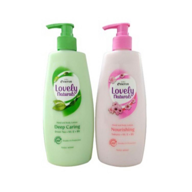 Jual EMERON LOVELY NATURAL BODY LOTION 400ML Shopee Indonesia