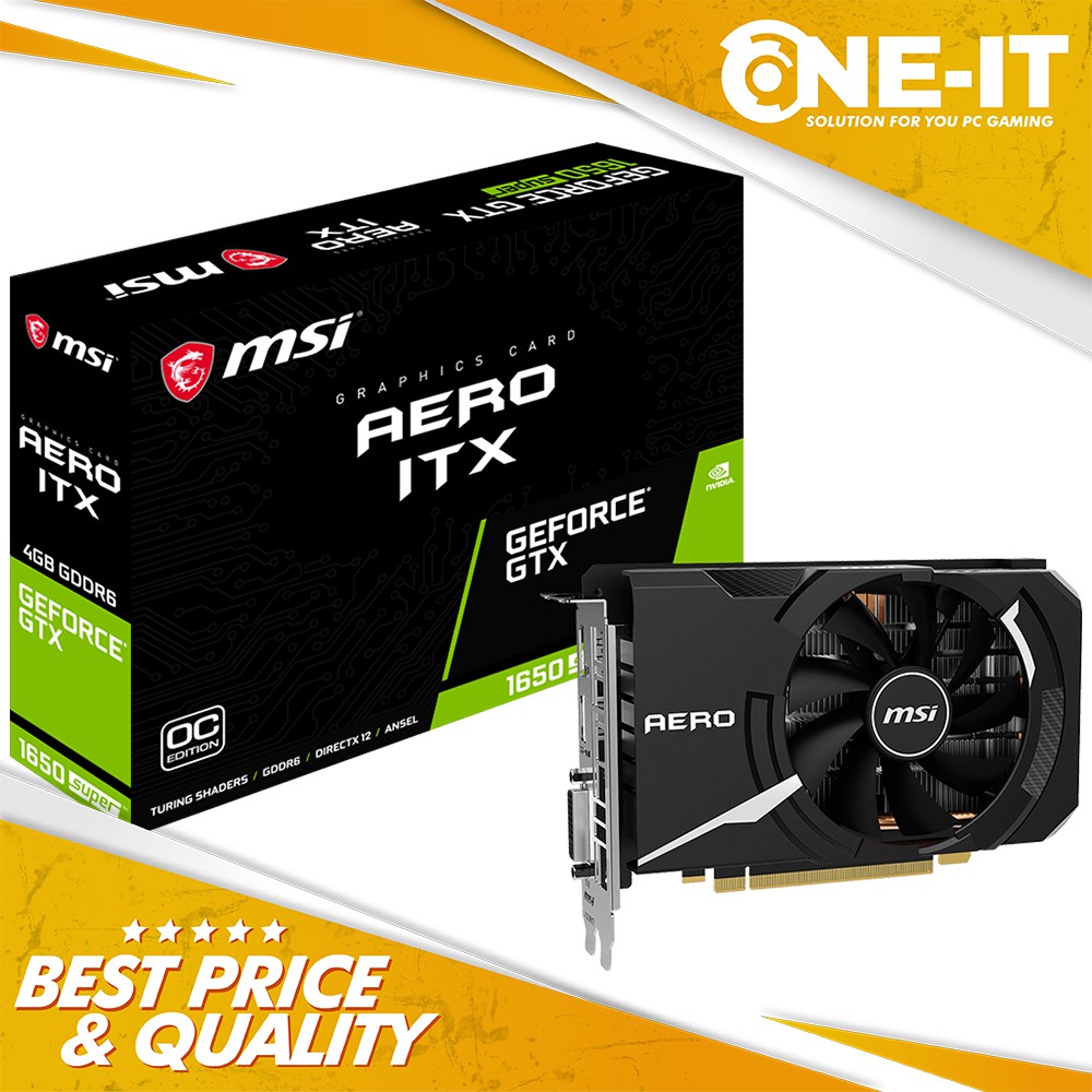 VGA MSI GTX 1650 SUPER AERO ITX OC