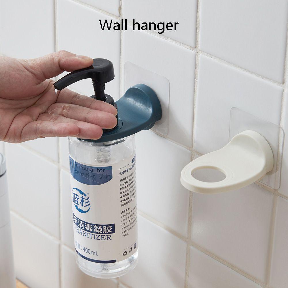 Solighter Shower Gel Gantungan Aksesoris Kamar Mandi Bathroom Organizer Wall Hook Holder Rak Shower Gel Holder