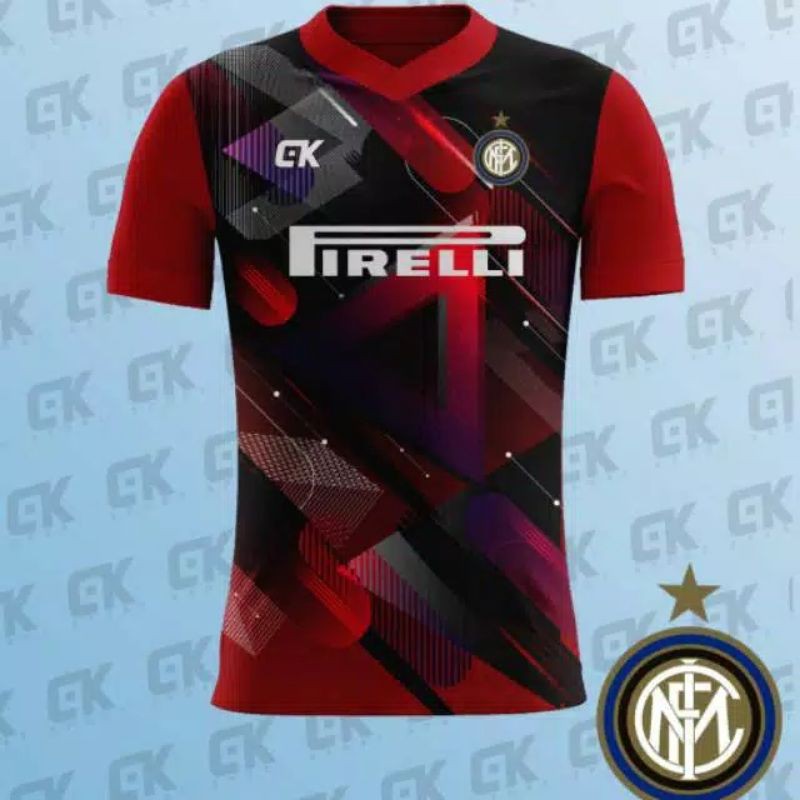 Kaos Bola Baju Bola InterMi Printing Dewasa Murah Size M Kaos Bola Baju Bola InterMi Printing Dewasa Murah Size M