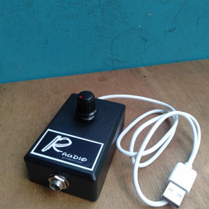 Converter Aktif soundcard V8 untuk gitar pickup pasif/aktif