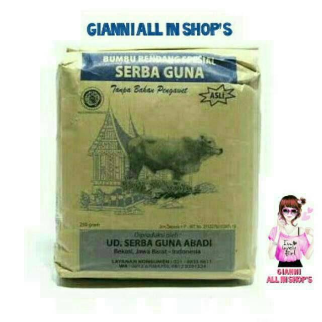 

Bumbu Rendang Minang Asli Serba Guna