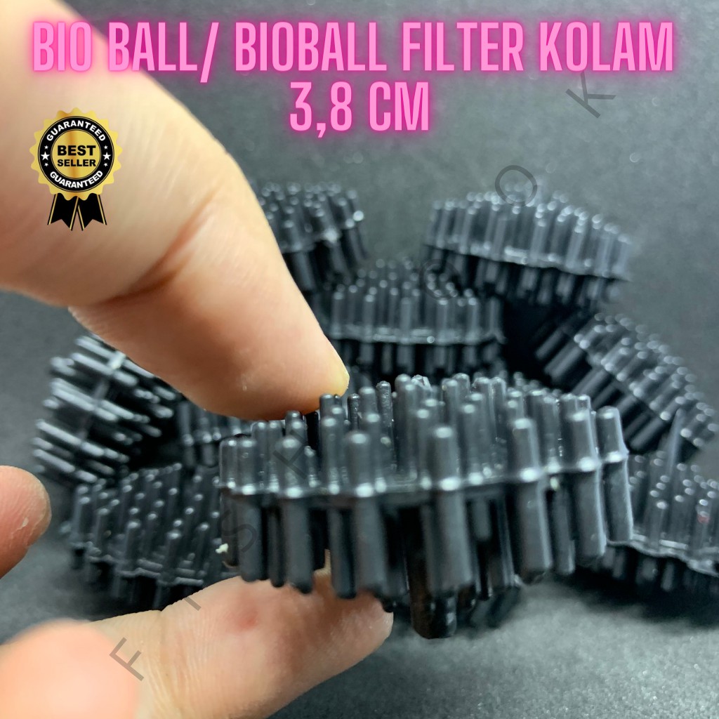 Bio Ball/ Bioball filter kolam (Rambutan Duri spike) 3,8 cm