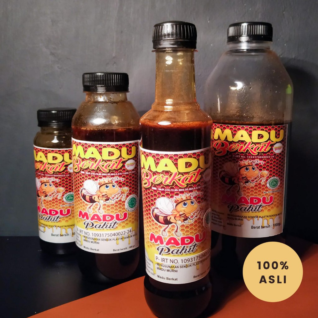 

MADU MURNI ORIGINAL HITAM PAHIT DARI HUTAN LIAR INDONESIA 300-450-600-1000gr